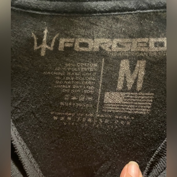 FORGED No Stronger Bond Than Brotherhood Men’s Short Sleeve T-shirt. Sz M - Picture 4 of 4